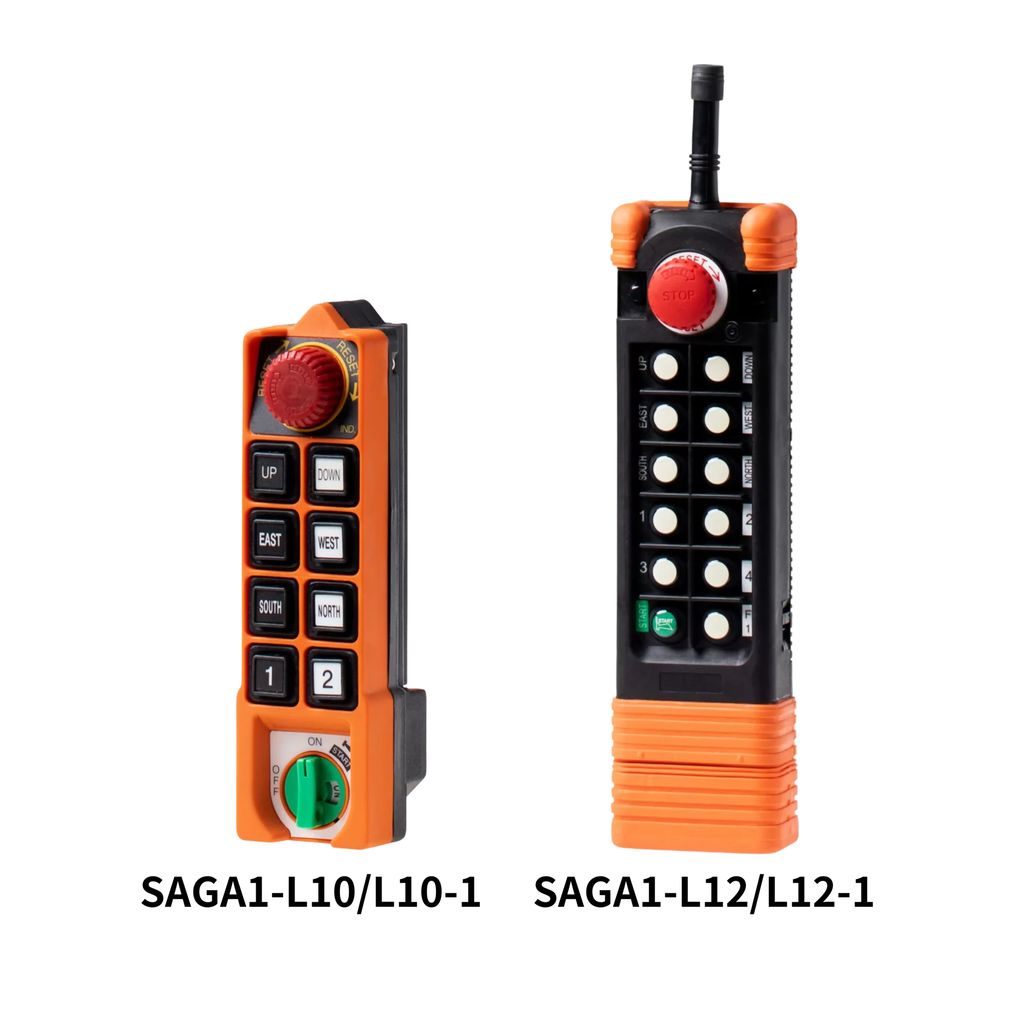 ریموت کنترل 8 کلید دو سرعت SAGA1-L10
