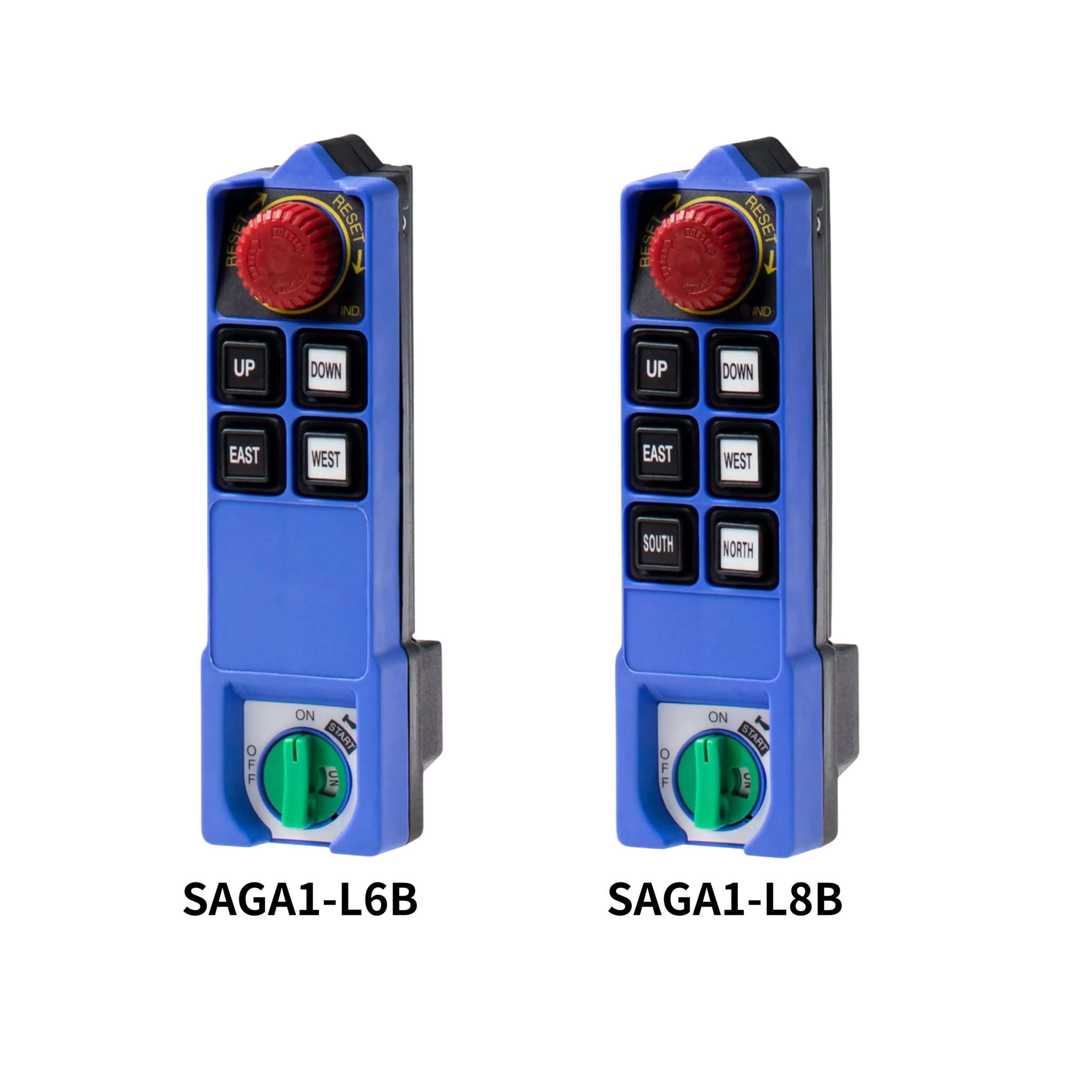 ریموت کنترل 4 کلید تک سرعت SAGA1-L6A